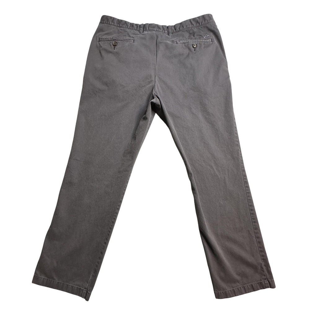 Southern Tide Pants Mens 38x30‎ (37x28) Gray Skipjack Classic Pima Cotton Chino